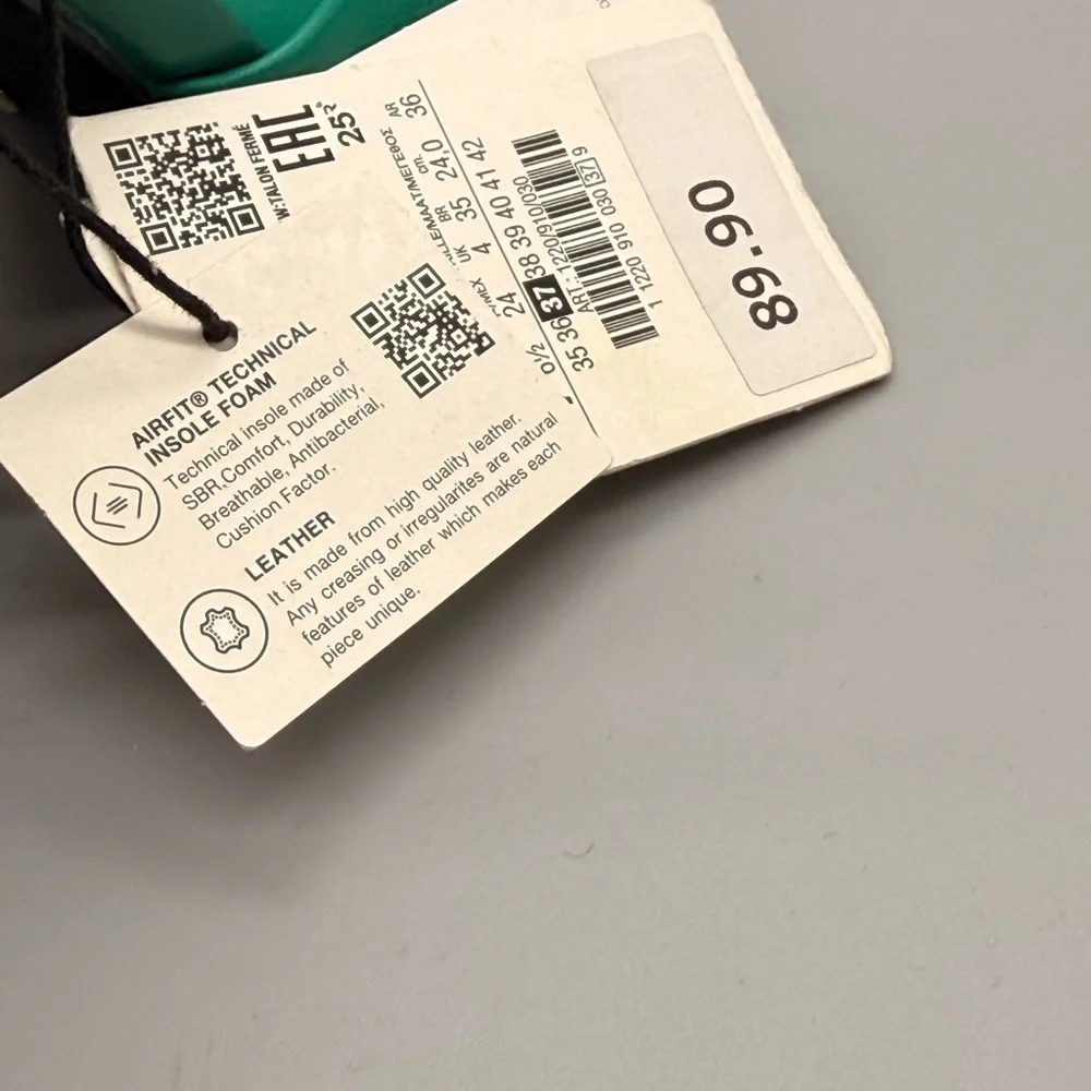 Zara Green Sling Back Heels - Picture 8 of 11